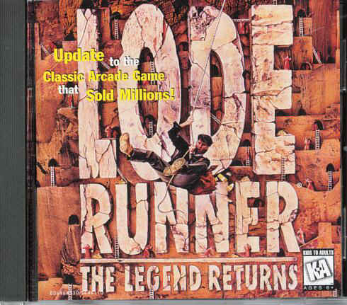 Details about LODE RUNNER The Legend Returns CD-ROM SIERRA PC Game