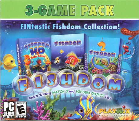 FISHDOM H2O HIDDEN ODYSSEY ~ 3 PACK PC Game Hidden Object NEW  